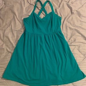 Turquoise Racerback Dress